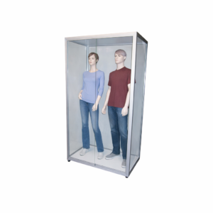 “Duo” Mannequin Display Cases