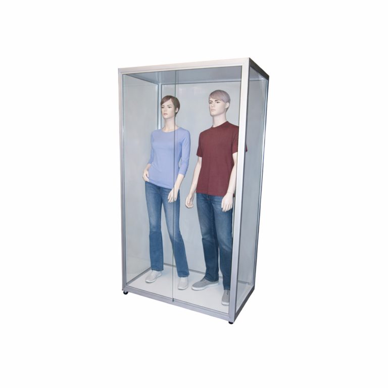 Custom Duo Mannequin Display Cases - Made in Australia